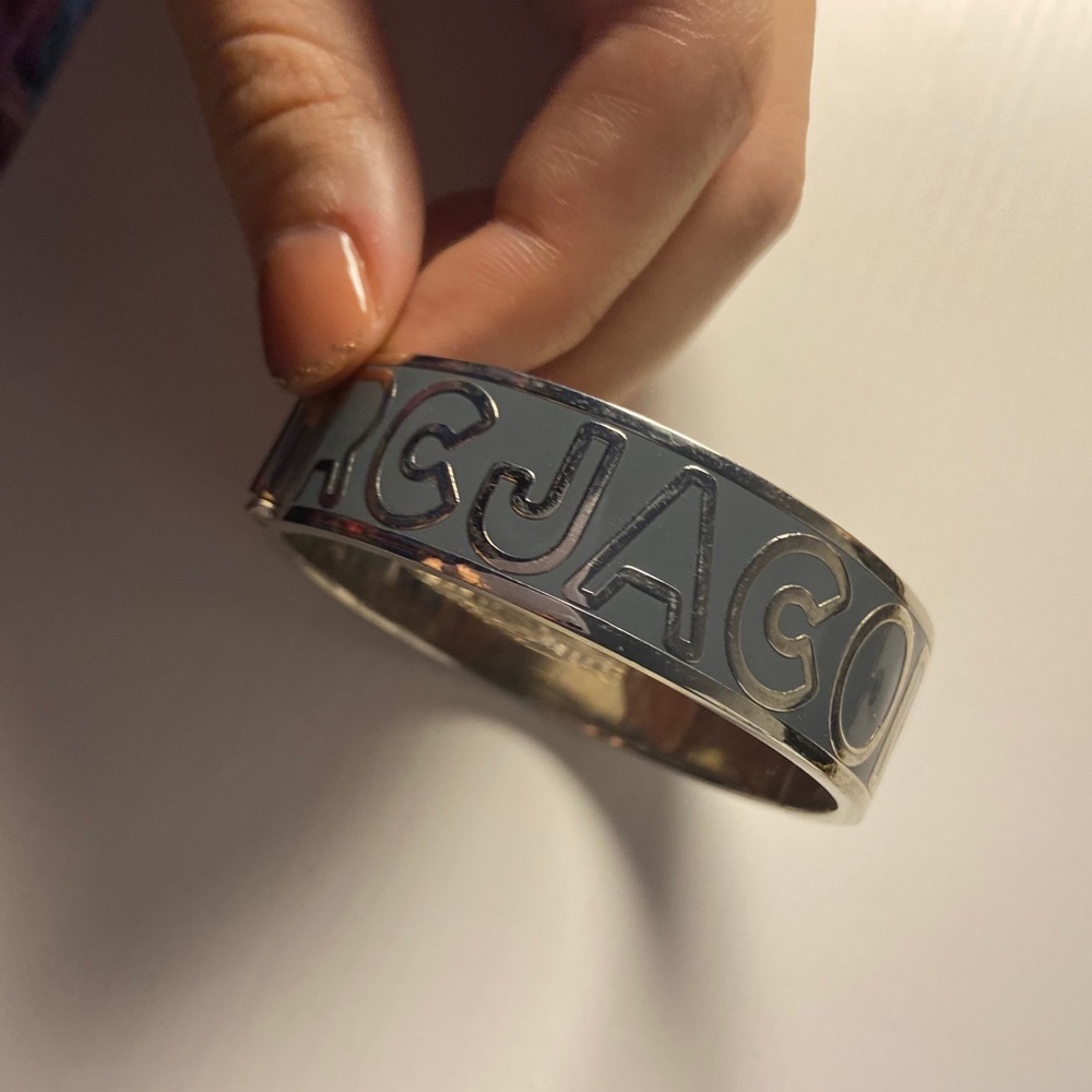 Marc by Marc Jacobs cuff bracelet gray
